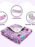 Purple Multipurpose Blanket